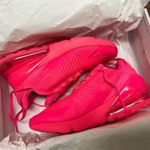 Nike Air Max 270. Hyper pink. Size 7 womens. Great condition.